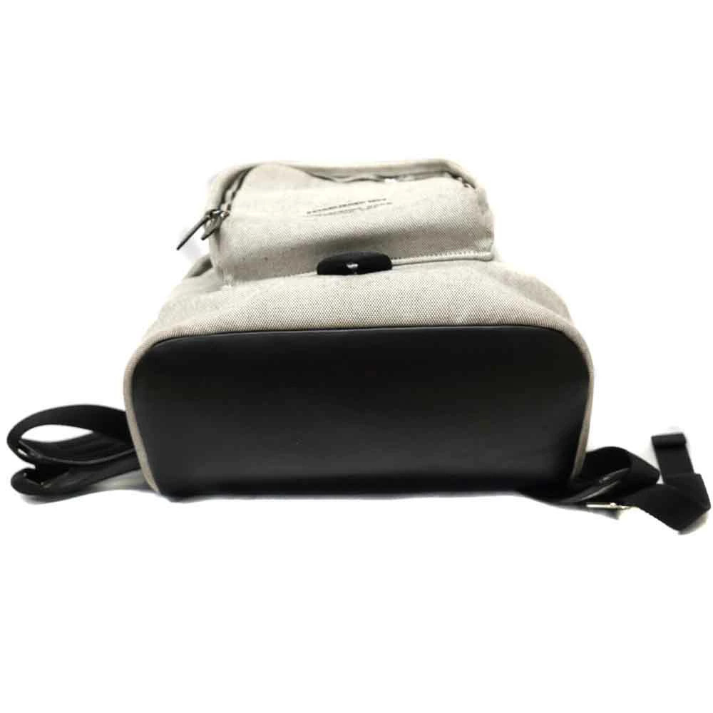 BURBERRY Backpack Rucksack Daypack Bag Rucksack Canvas Gray Black - Picture 5 of 11